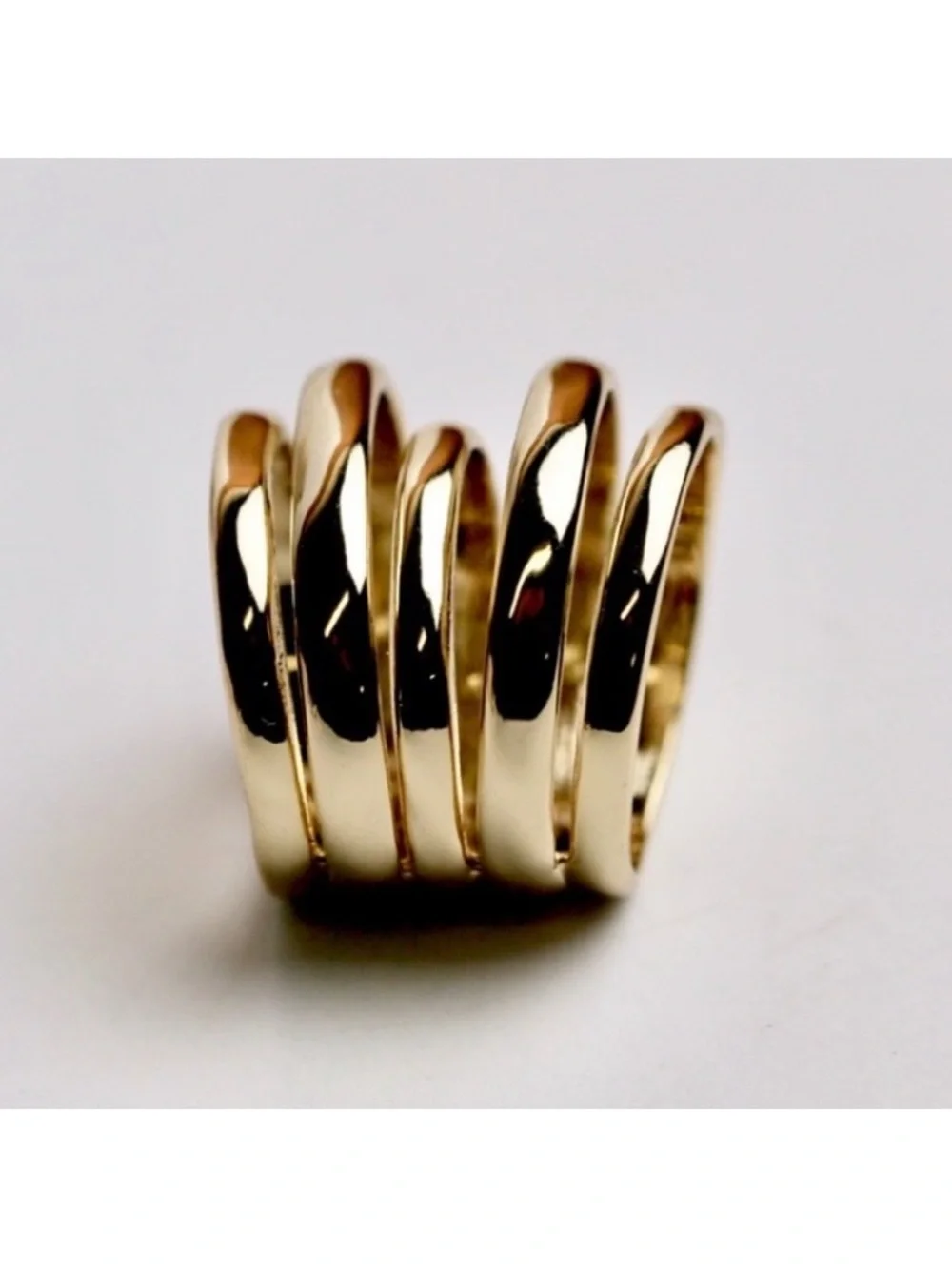 Alexis Bittar - Layered Ring - Gold (Size 6)